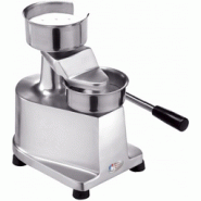 Formeuse à steak haché manuelle - Diamètre 100 ou 130 mm - Structure en aluminium anodisé - Éjection pratique Formeuse à steak haché manuelle - Diamètre 100 ou 130 mm - Structure en aluminium anodisé - Éjection pratique