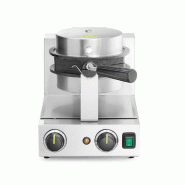 Gaufrier rotatif Bubble Waffle, HENDI, 220-240V/1500W, 255x560x(H)318mm - argenté inox 212196