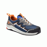 LEMAITRE Chaussures de sécurité basses AIR 200 S3S ESD SR - Bleu foncé 43 - Taille unique multicolore multi-matériau 3237154596432