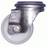 Lioninox Roulette pivotante inox et nylon sans frein ø80 mm - 3701637604476 Lioninox Roulette pivotante inox et nylon sans frein ø80 mm - 3701637604476
