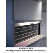Stockeur rotatif d'occasion - à compartiments avec cloisons soudées pour plateaux solides