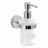 23811300200- distributeur de savon avec distirbuteur en metal chrome 6,8 x 10,7 x 15,9 cm réf. 23811300200