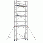 Échafaudage roulant aluminium DOCKER 85 version lisses - Hauteur de travail : 8,90 m - DUARIB - 7125070 Échafaudage roulant aluminium DOCKER 85 version lisses - Hauteur de travail : 8,90 m - DUARIB - 7125070