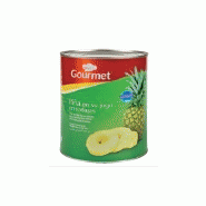 Ananas au sirop boîte 1,790 kg format 3/1