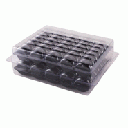 Boite 70 macarons + 2 calages 29x24.5x7cm - par 25