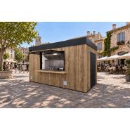 Container aménagé food truck et kiosque de restauration