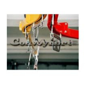 Convoyeur aérien à transferts pour cabine de peinture - sur mesure