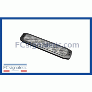 Feu de pénétration 6 LED rouge ultra fin FIN6 911 SIGNAL 022701R Feu de pénétration 6 LED rouge ultra fin FIN6 911 SIGNAL 022701R