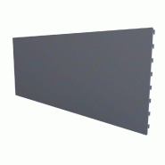 Fond plein pour gondole GP25 anthracite 133x40 cm