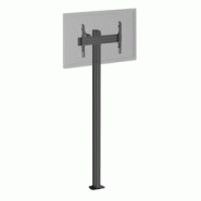 KIMEX Support TV sur pied 32'' - 75'' Hauteur 240cm à visser noir - noir 3700685425804 KIMEX Support TV sur pied 32'' - 75'' Hauteur 240cm à visser noir - noir 3700685425804