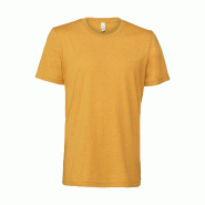 T-shirt homme col rond Heather Heather Mustard L 52% Coton | 48% Polyester - L 0884913645554
