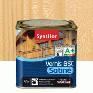 Vernis bois extérieur SYNTILOR bsc incolore satiné 0.75 l