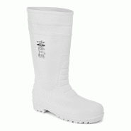 Botte PVC/Nitrile - Blanc / 40