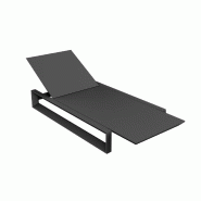 Chaise longue design FRAME - anthracite