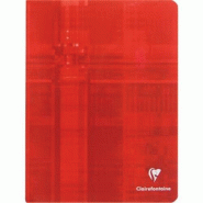 Clairefontaine Lot de 20 Cahier Metric 17x22, 96p./48 feuilles 90 g/m² piquées, quadrillé 5x5 - 3329680374209