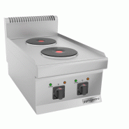 Cuisinière électrique - 4 kW - 2 plaques rondes  - Mario 600 | GGM -EHK46-E