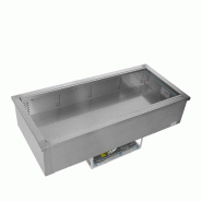 Cuve réfrigérée avec groupe intégré - Froid ventilé - 4 GN 1/1 - 127 L | Tefcold