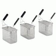 Diamond - Set 3 paniers 40 Lt (3x GN 1/3) pour cuiseur à pâtes - réf. A22/ST-3X13 - AKS-A22/ST-3X13