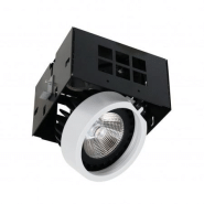 Encastré au plafond atolon dali,push led cob 17w 4000k blanc - 6190