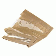FHC evolupack FHC - 1000Pcs - Sac papier kraft brun à fenêtre microperforée 180x40mm H220mm - marron papier FHC210SVIS2218 FHC evolupack FHC - 1000Pcs - Sac papier kraft brun à fenêtre microperforée 180x40mm H220mm - marron papier FHC210SVIS2218