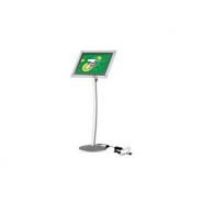 Hsfucualn00a4 - présentoire porte menu a4 éclairage led avec pied et socle - c.Direct - a4