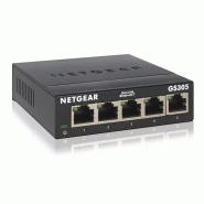 NETGEAR GS305 Non-géré L2 Gigabit Ethernet (10/100/1000) Noir_0