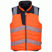 Portwest - Bodywarmer de travail réversible PW3 HV Orange / Noir Taille 3XL - XXXL orange 5036108319220 Portwest - Bodywarmer de travail réversible PW3 HV Orange / Noir Taille 3XL - XXXL orange 5036108319220