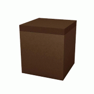 Pouf design in & out JUT CHILL - marron