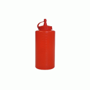 Schneider - Bouteille souple rouge, volume : 750 ml, PP - rouge plastique polypropylène 200494