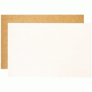 Scrap Cooking SCRAPCOOKING Lot 5 supports à gâteaux rectangulaires 30 x 20 cm - Kraft - 035-1234052