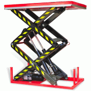 Table élévatrice à ciseaux électro-hydraulique - Hauteur de levage 2050 mm - 4000 kg - Moteur 2,2 kW 230 V - Plateau de 1200 x 1700 mm MW Tools TPSL4172
