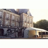 Tentes à charpente en bois 6m x 12 m