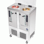 Turbine à glace professionnelle - Gelato 5+5 TWIN Crea i-Green | Nemox