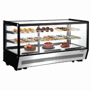 Vitrine réfrigérée de table positive pour pùtisserie - 200 litres - TKVGNR200 Vitrine réfrigérée de table positive pour pùtisserie - 200 litres - TKVGNR200