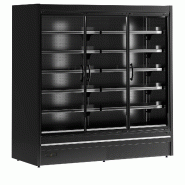 Vitrine réfrigérée pour supermarché - MDCA1875HB-2 TEFCOLD - inox MDCA1875HB-2