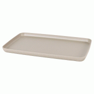 ADRIER - CC-0111-BEIG - (Pack de 4 unités) - Plateau rectangulaire GN 1/1 prof. 3 cm - Beige - beige plastique CC-0111-BEIG