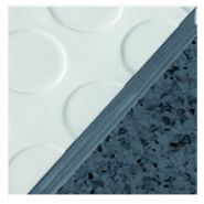 Bande podotactile d'alerte soudable pvc - gerflor - contraste tactile et visuel