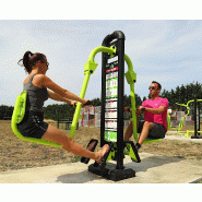 Squat machine en acier galvanisé avec application mobile FreeTness - Gamme Fitness - Musculation Squat machine en acier galvanisé avec application mobile FreeTness - Gamme Fitness - Musculation
