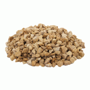 Gravier 10/14 Calcaire - Beige - Concassé - Densité 1.5 ton/m3