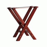 Hostelnovo del Valles Hostelnovo – Support repose‑plateaux bois rougeâtre 43,5 × 41 × 82 cm - rouge Bois manufacturé 585_0