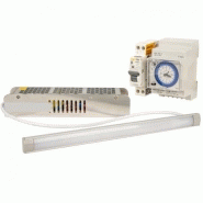 Kit éclairage monté sur nos bornes avec protection électrique et horloge mécanique ref: 423679 Kit éclairage monté sur nos bornes avec protection électrique et horloge mécanique ref: 423679