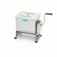 Mélangeur à viande manuel  ECO 20 L - 16 kg -  cuve basculante - axe unique, cuve basculante
