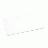 Planche à découper antibactérienne basse densité blanche | Hygiplas - HC860_0