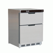 Réfrigérateur professionnel 2 tiroirs en acier inoxydable Combisteel - 7450.0532 - gris inox 7450.0532 Réfrigérateur professionnel 2 tiroirs en acier inoxydable Combisteel - 7450.0532 - gris inox 7450.0532