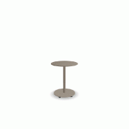 Table de café ronde 60x60 BOLT - marron