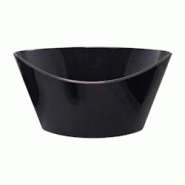 VASCELLA Barquette à frites PP noir panino 14 x 9,1 x 7,5 cm (100 unités) - noir plastique V123246 VASCELLA Barquette à frites PP noir panino 14 x 9,1 x 7,5 cm (100 unités) - noir plastique V123246
