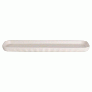 ADRIER - CC-0241-WHT - (Pack de 6 unités) - Plateau rectangulaire GN 2/4 prof. 3 cm - Blanc - blanc plastique CC-0241-WHT