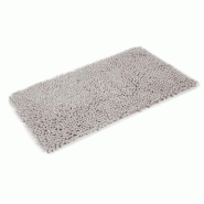 AQA Design Tapis de bain 100 % polyester TERRY gris L.60 P.100 H.1 MP05500 - gris polyester MP05500