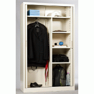 Armoire à rideaux - AHR12P - 1980 x 1200 x 440 mm - 1/2 penderie_0