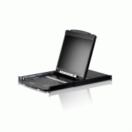 ATEN CL5808N Switch KVM LCD à 8 ports (USB-PS/2 VGA), port USB (double rail), FR-Layout